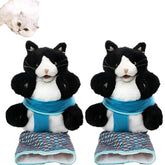 Cats Puppet Wrestler,Cat Wrestling Toy Glove,Interactive Hand Puppet Plush Animal Toys with Tough Padding for Safe Play,Durable Plush Stuffed Cat Toy for Training and Exercise (2Pcs)