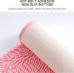 Bathroom Rug 20" X 14",Microfiber Thick Non-Slip Absorbent Washable Extra Soft Shaggy Bath Rugs Plush Machine Wash Dry Quick Dry Bathroom Rug Sets for Bathroom Floor Kitchen Shower Tub