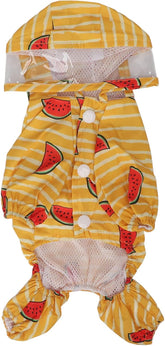 Dog Raincoat Windproof, Reflective, Lightweight Hooded Rain Jacket for Dogs, Adjustable Fit for Daily Walks and Outdoor Activities (XL)