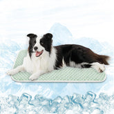 Dog Bed, Summer Cooling Mat for Dogs, Portable Cooling Mats for Dogs and Cats, Pet Sleeping Pad for Camping, Crate, Bed, Indoor & Outdoor Floor, Easy to Clean, Garden Home Decor