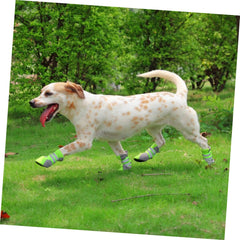 Happyyami Breathable Mesh Pet Shoes for Small Dogs Nonslip Sole Dog Boots s for Weather for Outdoor Activities