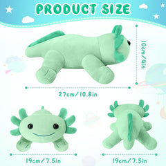 Axolotl Plush Toy,Soft Cute Axolotl Stuffed Animal Plushies,Axolotl Stuffed Animal Toy for Kids, Cute Plushies Axolotl Pillow Doll.Multicolored