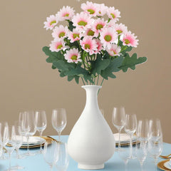 Artificial Plants Flowers, Small Chrysanthemum Faux Fall Flower Decor, Home Decoration for Potted Planter, Garlands, Pathways, Living Room, Bathroom, Basket, Kitchen, Driveway, Seasonal Autumn