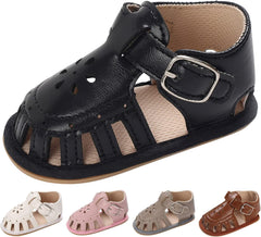 Dress Shoes Girls Spring and Summer Children Baby Toddler Shoes Boys and Girls Sandals Flat Bottom Girls Jelly Shoes