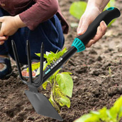 Digging Shovel - Garden Trowels | 4X Small Garden Spade Hand Shovel Set | Fork Trowel and Transplanting Trowel Small Planting Hand Tool Transplant Spade Digging Rake for Backpacking Supplies