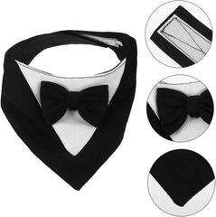 Dog Bandana Scarf for Puppies Pet Saliva Towel Stylish Practical Summer Accessory for Dogs for Outings Meals and Parties