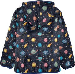 Colorful Planets Toddler Boys Winter Coat Comfy Winter Coats for Kids 3T