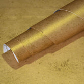 Gold Wallpaper Peel and Stick 15.7"x118" Vinyl Vintage Metallic Gold Contact Paper Matte Textured Self Adhesive Waterproof Removable Metallic Look Wall Paper for Countertop Cabinet Furniture