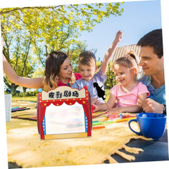 Family Puppet Stage Boys and Girls Theater Storytelling Theater Accessories
