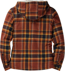 Legendary Whitetails Women's Shacket Berber Lined Shirt Jacket with Drawstring Hood