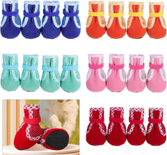Durability Pet Boot with Reflective Straps Suit Wear Dog Booties for Outdoor Sports Activity