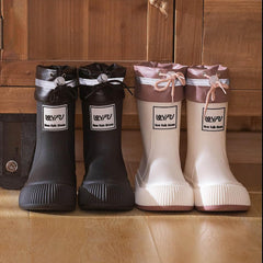 IWIHMIV Girls Rain Boots Rainboots for Toddlers Girls Toddler Rain Boots Kids Rain Boots Waterproof Rubber Boots for Girls And Boys