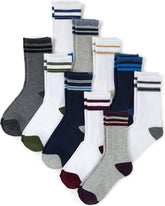 The Children's Place Boys' Crew Socks Variety Pack