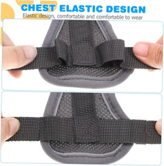 Yardwe Reflective Small Dog Harness with Leash Vest for Cats and Puppies Breathable Elastic Design Safe for Outdoor Walking