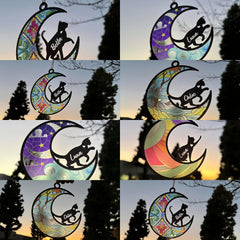 GIFTBYGIFTY Dog Memorial Suncatcher, Personalized w/Name and Dog Breeds, Pet Loss Suncatcher, Gifts for Dog Lovers, Dog Memorial Ornament Loss of Pet Sympathy Gift, in Loving Memory for Loss Dog