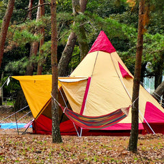 DOITOOL Anti-Rollover Hammock Extra Large for 2 People for Camping Hiking Backyard