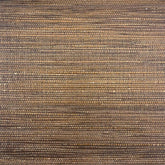 CONCORD WALLCOVERINGS ™ Display Sample, Grasscloth Texture Wallpaper – Brown Roll, Durable Vinyl Wall Covering, 7" x 10", Rustic and Elegant Design
