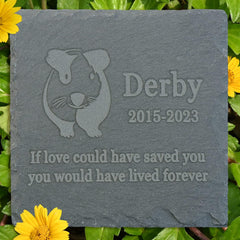 Pet Memorial Stone Gift Personalized - Garden Grave Marker - Pet Sympathy Headstone - Cat Memorial Gravestone - Personalized Cat Memorial Gifts - Pet Keepsake Gifts
