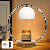 Candle Warmer Lamp with Timer & Dimmer, Electric Candle Warmer Light for Jar Candles Burner, Dimmable Wax Melts Warmer for Bedroom Home Decor, Modern Candle Melter Heater Gifts for Mom