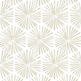 Guvana 17.32''×118'' Peel and Stick Wallpaper Beige and White Wallpaper Boho Striped Contact Paper Modern Geometric Self Adhesive Wall Paper for Bathroom Bedroom Decoration