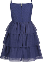 Calvin Klein Girls' Legacy Party Dress, Fit and Flare Silhouette