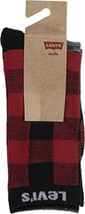 Levi's Kids' Regular Cut Crew Socks (3-pack)