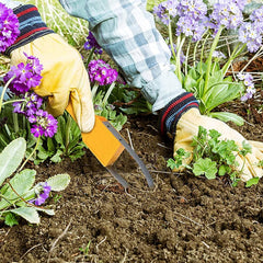 Garden Hand Loop Weeder Tool Iron Loop Design & For Manual Weeders With Handle For Weed Weeder Iron Weeding