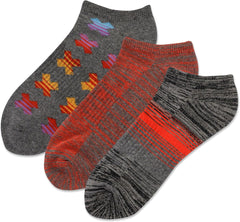 Hot Sox Men's Fun Conversation Starter Low Cut Socks-3 Pair Pack-Cool & Funny Gifts