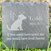 Personalized Pet Memorial Stone Gift - Ferret Grave Marker - Pet Sympathy Tombstone - Garden Headstone - Personalized Ferret Loss Gifts - Bereavement Gifts - Memory Gifts for Pet Loss