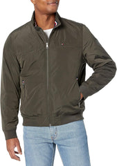 Tommy Hilfiger Men's Performance Faux Memory Bomber Jacket
