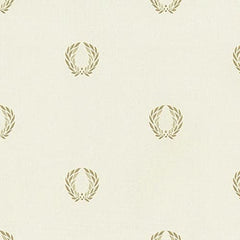 CONCORD WALLCOVERINGS ™ Silk Impressions 2, Contemporary Floral Bordo, Beige Wallpaper Sample
