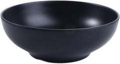 5 Sizes Noodle Soup Bowls,Melamine Black Ramen Bowls, Dipping Bowls Kitchen Bowls for Cereal, Snack, Soup, Salad and Rice(14cm)