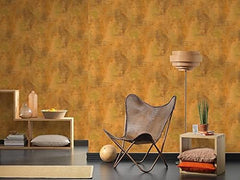 DecoWorld, Natural Gray, Brown Wallpaper Sample, Modern Wall Decor Accent