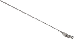 Extendable Stainless Steel Fork, 1 Piece, Long Handle, BBQ, Dinner, Dessert, Silver