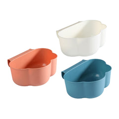 3pcs Trash Can Hanging Trash Can for Kitchen Garbage Bin Under Sink Small and Portable Modern Style