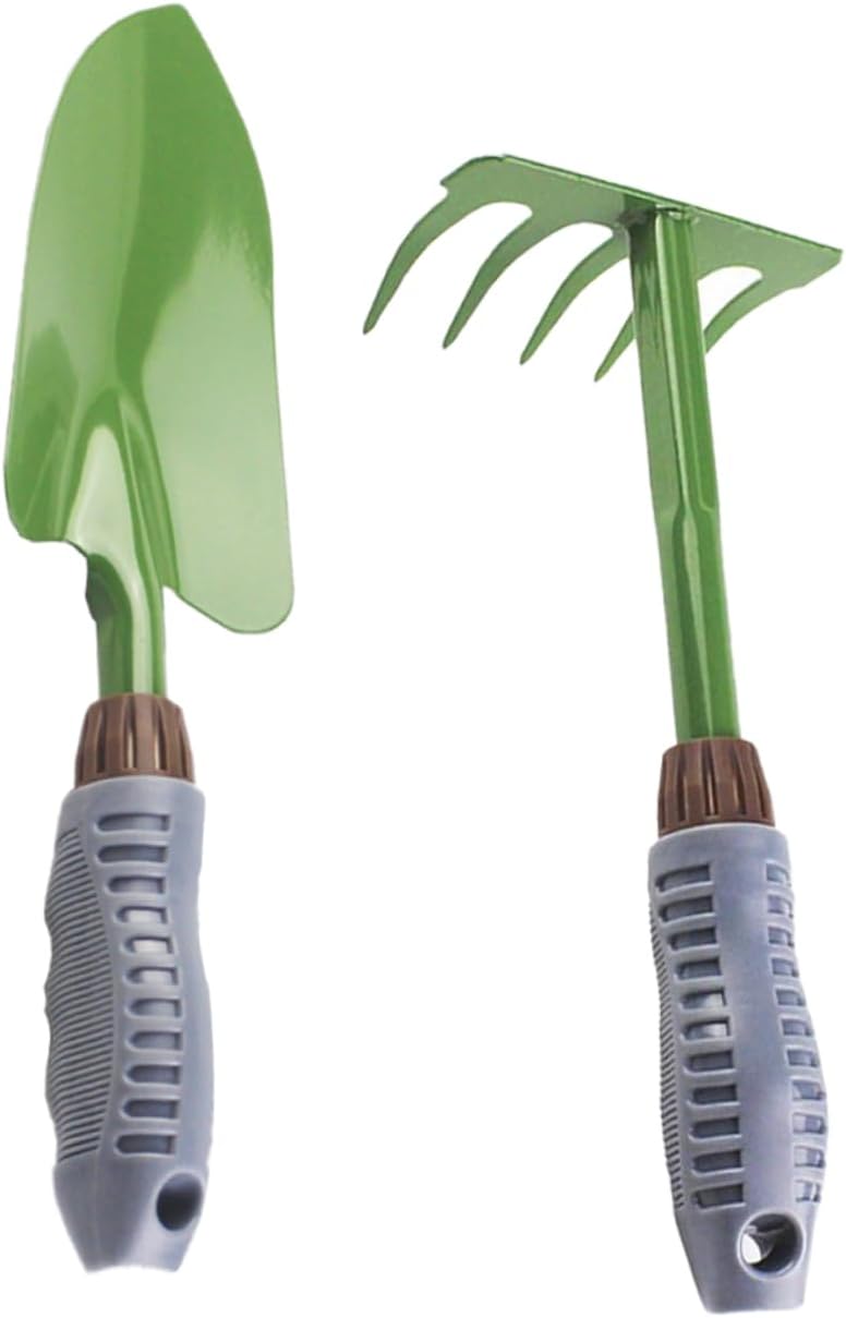 1set Gardening Hand Tool and Rake Shovel for Vegetable Gardens and Flower Beds Gardening Accessory for Easy Digging and Weeding