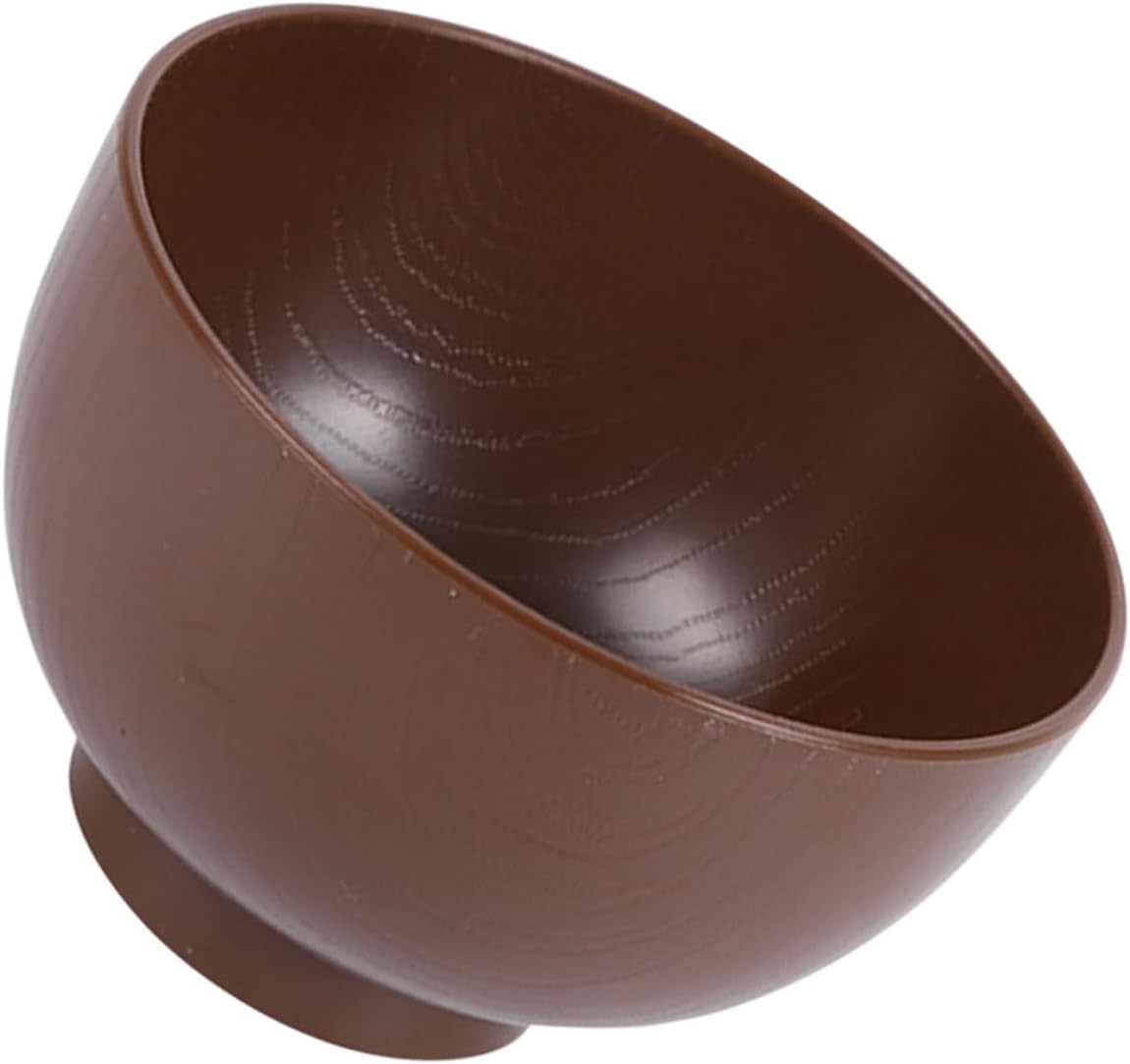 Japanese Unbreakable Soup Bowl Small Miso Rice Serving Bowl Creative Grain Design for Hot Cold Foods present for Family Friends