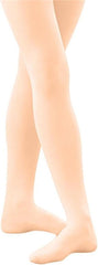 Monvecle 3 Pairs Girls' Kids Opaque Microfiber Dance Stockings School Uniform Footed Tights