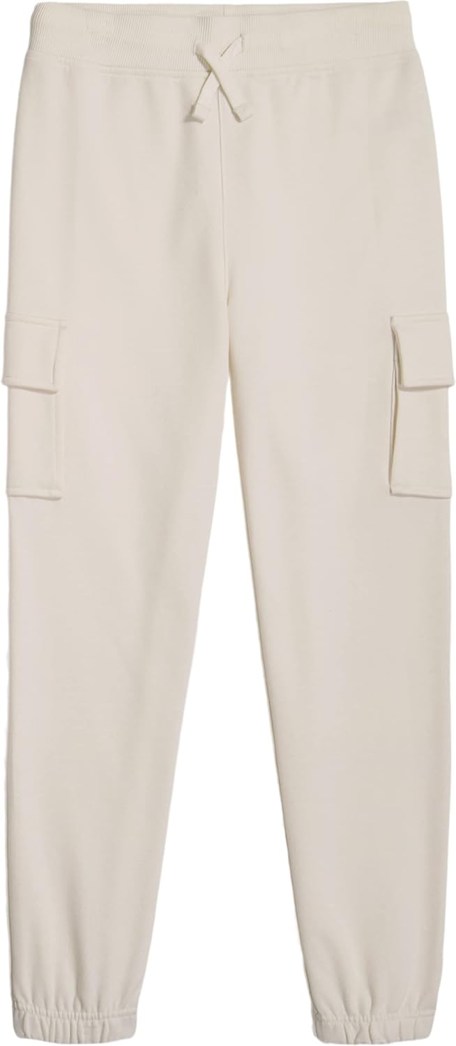 Nautica Boys' Basic Fleece Jogger Sweatpants, Elastic Waistband with Drawstring Closure, Super Soft Cotton-Blend