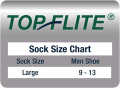 Top Flite Men's Sport Performance Mesh Upper Low Cut Ultra Dri Socks 2 Pair Pack