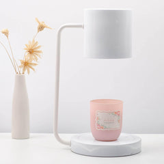 Candle Warmer Lamp Electric Candle Warmer for Jar Candles Dimmable Electronic Candle Lamp Lantern with Stepless Dimmer Switch for Bedroom Bedside Decoration CN 220V(Black)