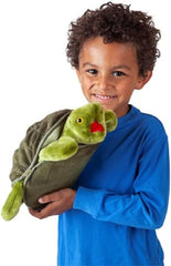 Folkmanis Turtle Plush Hand Puppet, 8"