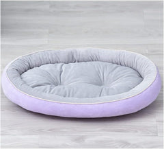 Pet Nest Pads，Cozy Pet Bed，Dog kennel, new winter warmth, small and medium-sized pet kennel, dog mat, cat kennel, oval cat mat, high-elastic pearl cotton, non-slip bottom。