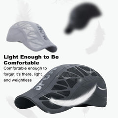 Aeromesh Sport Cap, Stead Hat, Adjustable Lightweight Breathable Mesh Cap for Men, Machine-Washable, Quick-Dry