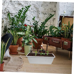 YARNOW 1set Resin Vegetable Pots Drainage Planter Box for Practical Gardening Container Base