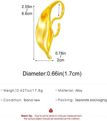 Chunky Silver Rings for Women Adjustable Thumb Rings Multi Layered Wrap Rings Minimalist Statement Ring Trendy Gifts