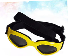 2pcs Dog Sunglasses Uv for Dogs and Cats Cute Pet Eyewear for Outdoor Activities Comfortable Fit Resistant White