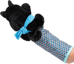 Cats Puppet Wrestler,Cat Wrestling Toy Glove,Interactive Hand Puppet Plush Animal Toys with Tough Padding for Safe Play,Durable Plush Stuffed Cat Toy for Training and Exercise (2Pcs)