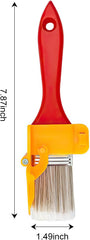 Edge Painting Brush, Precision Corner Paint Brush with Latex Bristles, Trim and Wall Painting Tool for DIY Home Painting
