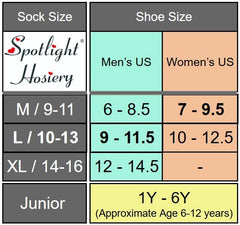 Spotlight Hosiery Elite Quality Colorful Soft Cotton XL Extra Large Socks Size 14-16 Plain Solid Color Dress Socks